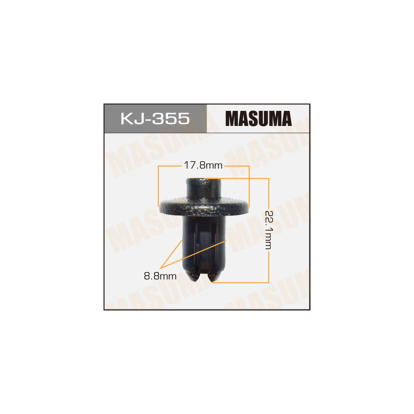 Клипса пластм. крепёжная №51 KJ355 Masuma (фото №1)