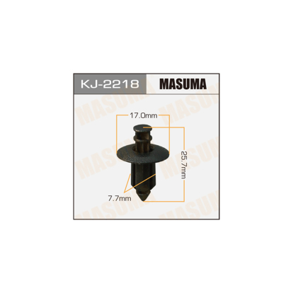 Клипса пластм. крепёжная №113 KJ2218 Masuma (фото №1)