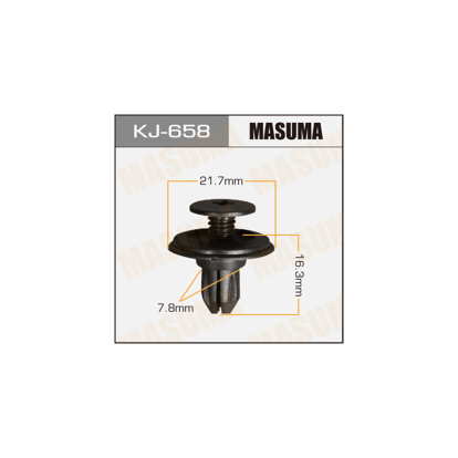 Клипса пластм. крепёжная №85 KJ658 Masuma (фото №1)