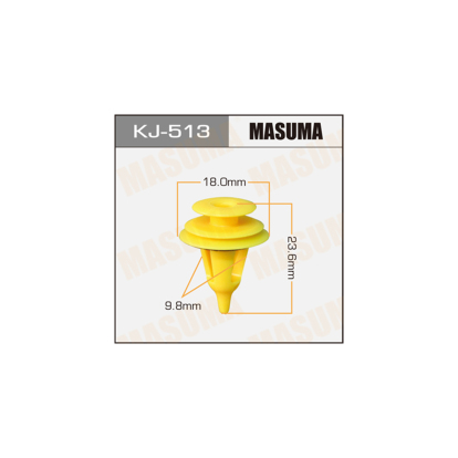 Клипса пластм. крепёжная №148 KJ513 Masuma (фото №1)